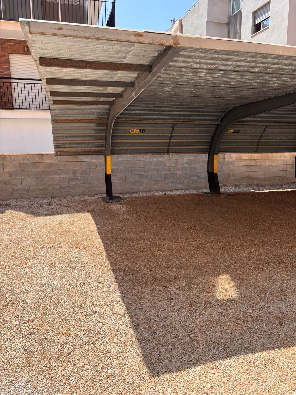 Covered parking